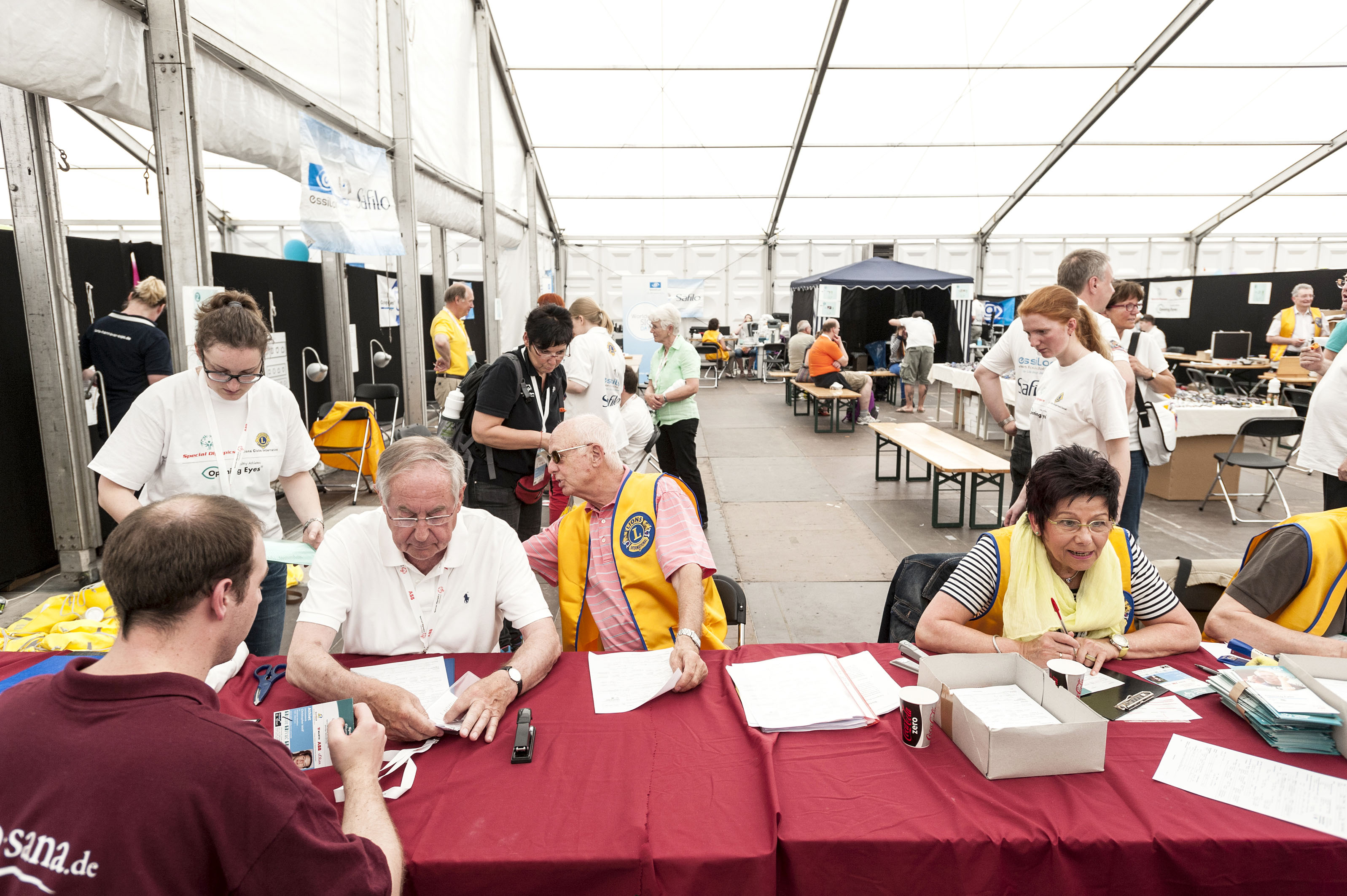 Bild zur Veranstltung der Opening Eyes® bei den Special Olympics in Düsseldorf 2014