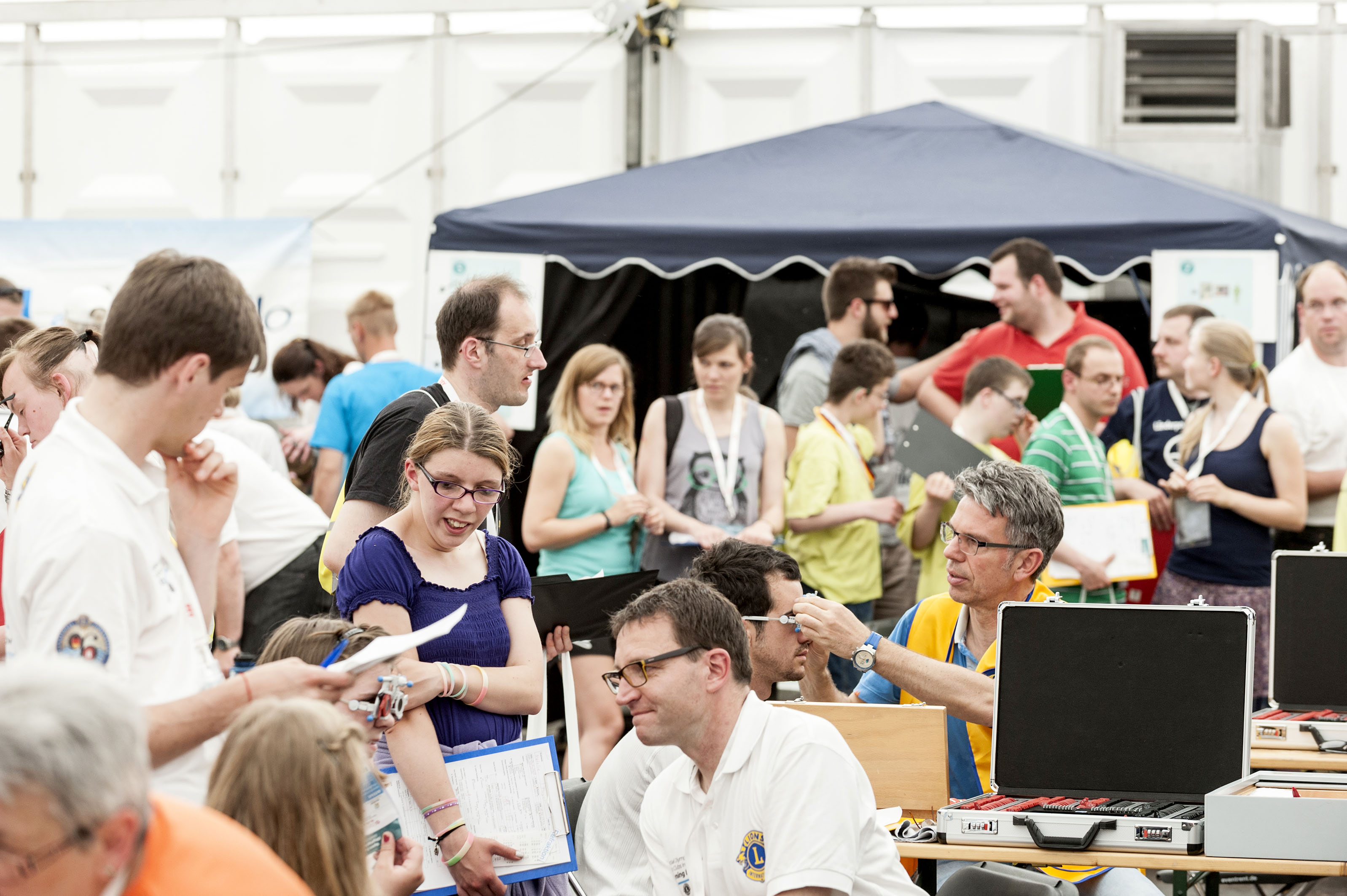 Bild zur Veranstltung der Opening Eyes® bei den Special Olympics in Düsseldorf 2014