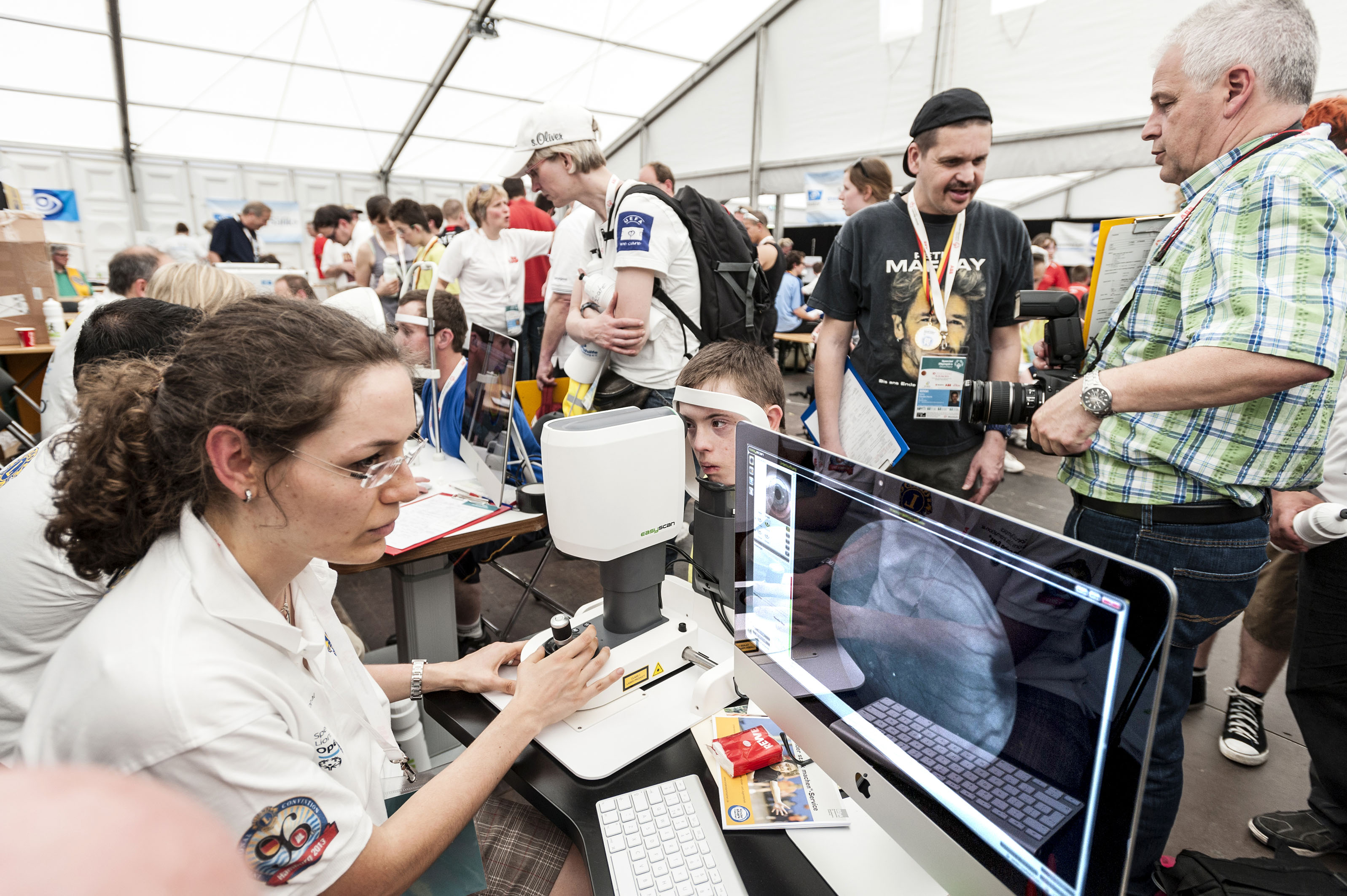 Bild zur Veranstltung der Opening Eyes® bei den Special Olympics in Düsseldorf 2014