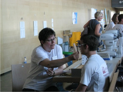 Schnappschuss zu den Special Olympics in Passau 2013