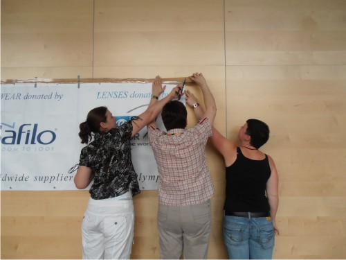 Schnappschuss zu den Special Olympics in Passau 2013